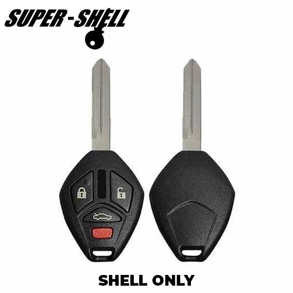 2006-2007 Mitsubishi / 4-Button Remote Head Key SHELL / MIT6 / OUCG8D-620M-A / AFTERMARKET