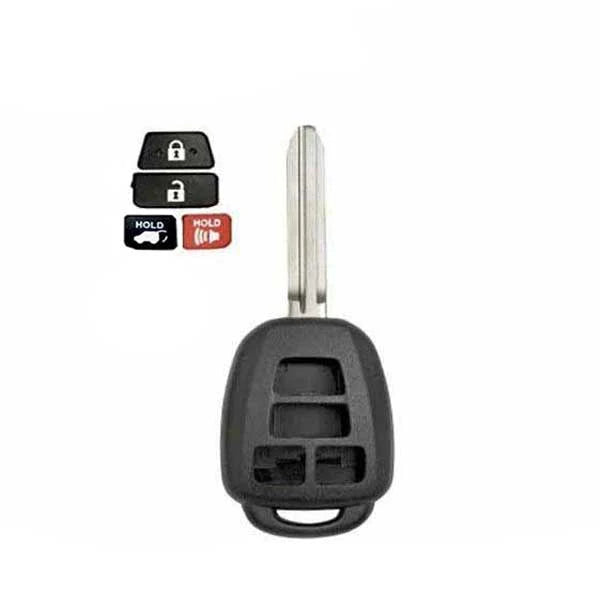 2012-2023 Toyota Camry / Corolla / RAV4 / 4-Button Remote Head Key / Super Strong (GTL SHELL)