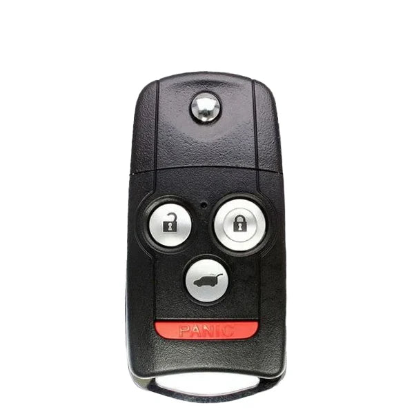 2007-2013 Acura MDX / RDX / 4-Button Flip Key / PN: 35111-STX-326 / N5F0602A1A / AFTERMARKET