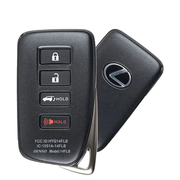 2021-2022 Lexus RX350 / RX450H / 4-Button Smart Key / PN: 8990H-0E290 / HYQ14FLB / OEM