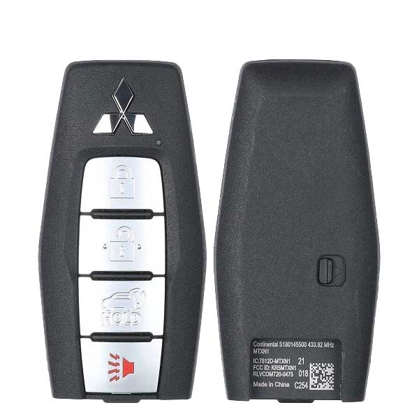 2021-2024 Mitsubishi Outlander / 4-Button Smart Key / PN: 8637C254 / KR5MTXN1 / OEM REFURB