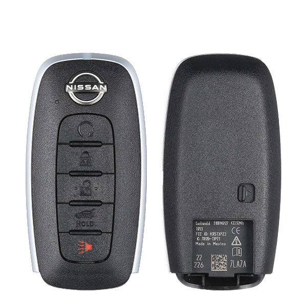 2022-2025 Nissan Sentra / Versa / Smart Key 5B Trunk / PN: 285E3-6LY5A / 285E3-6LY5E / KR5TXPZ3 / OEM REFURB