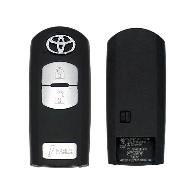 2017-2020 Toyota Yaris iA / 3-Buton Smart Key / PN: 89904-WB004 / WAZSKE13D01 / WAZSKE13D02 / OEM REFURB