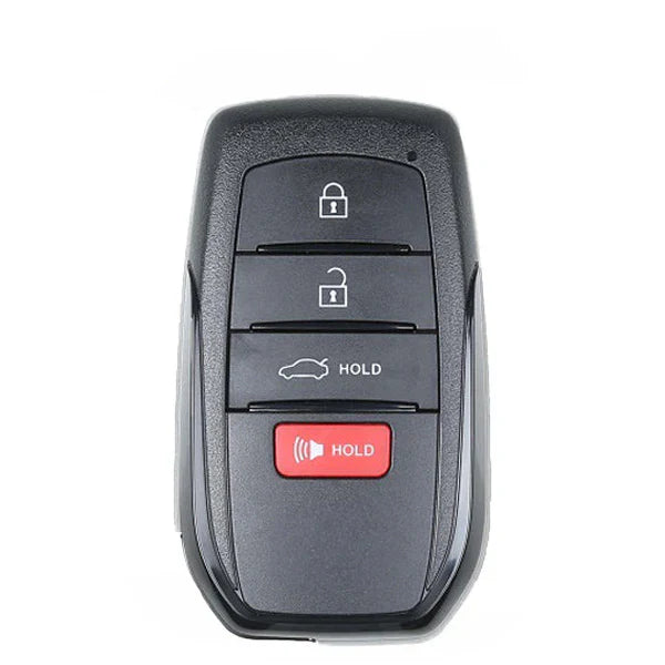 2023-2026 Toyota Camry / Corolla / 4-Button Smart Key / PN: 8990H-AQ010 / 8990H-02470 / HYQ14FBW / 4A CHIP / AFTERMARKET