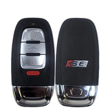 2008-2016 Audi 4-Button Smart Key Comfort Access / PN: 8T0959754G / FCC ID: IYZFBSB802 / 315 MHz / OEM REFURB