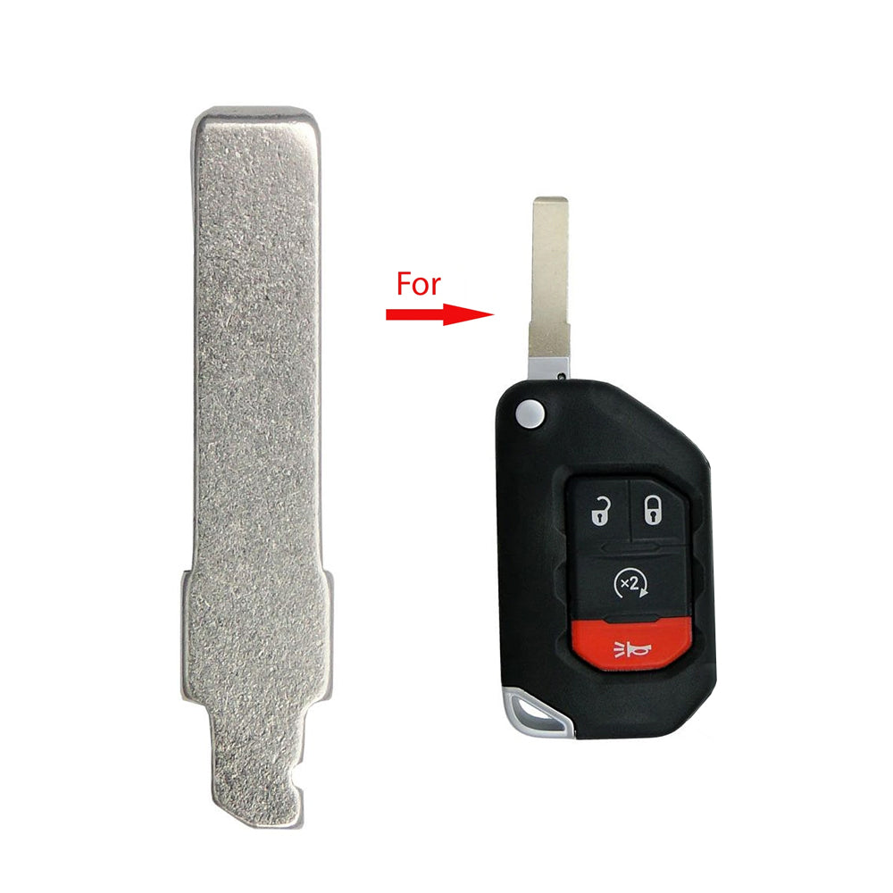 2018-2025 Jeep Wrangler / Remote Flip Key Blade / PN: OHT1130261 / AFTERMARKET