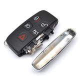 2011-2020 Jaguar / Land Rover Smart Key Shell Case w/ Hatch 5 Buttons
