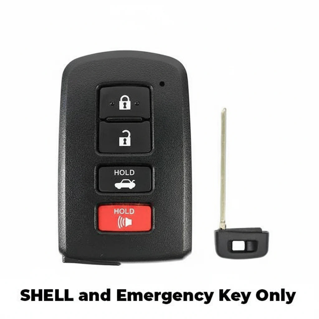 Toyota 3/4-Button Smart Key SHELL / HYQ14FBA