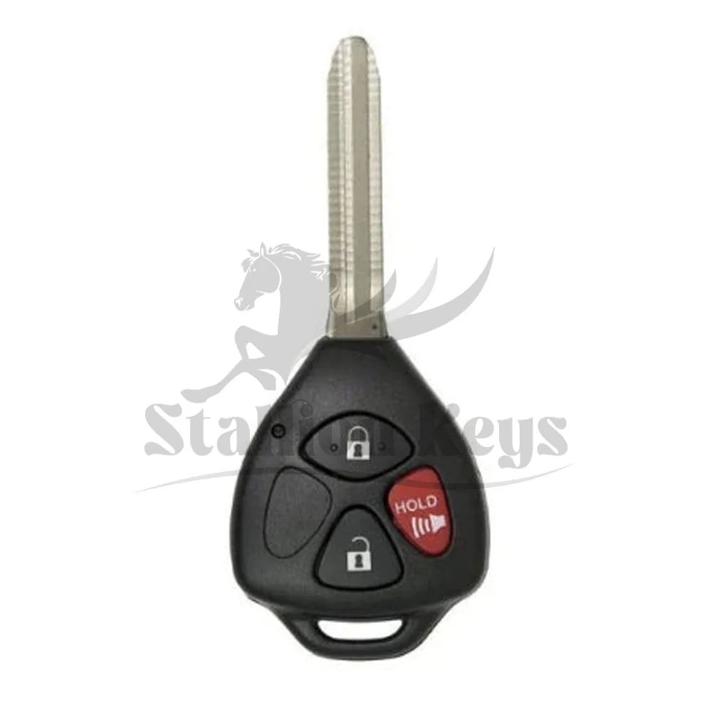 2008-2013 Scion / Toyota / 3-Button Remote Head Key / PN: 89070-21180 / MOZB41TG / G CHIP / AFTERMARKET