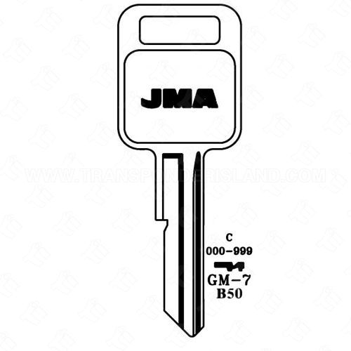 JMA GM B50 C Metal Key Blank