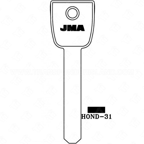 JMA HO01/HON66 Metal Key Blank