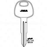 JMA Hyundai Kia HY14/X236 Metal Key Blank
