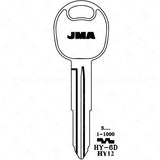 JMA Hyundai Kia HY12/X232 Metal Key Blank