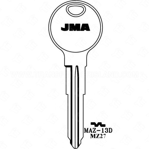 JMA Mazda X221/MZ27 Metal Key Blank