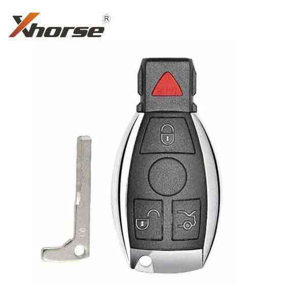 Xhorse 1999-2014 Mercedes Benz / 4-Button Fobik Key / IYZ-3312 / NEC & BGA / 315-433MHz