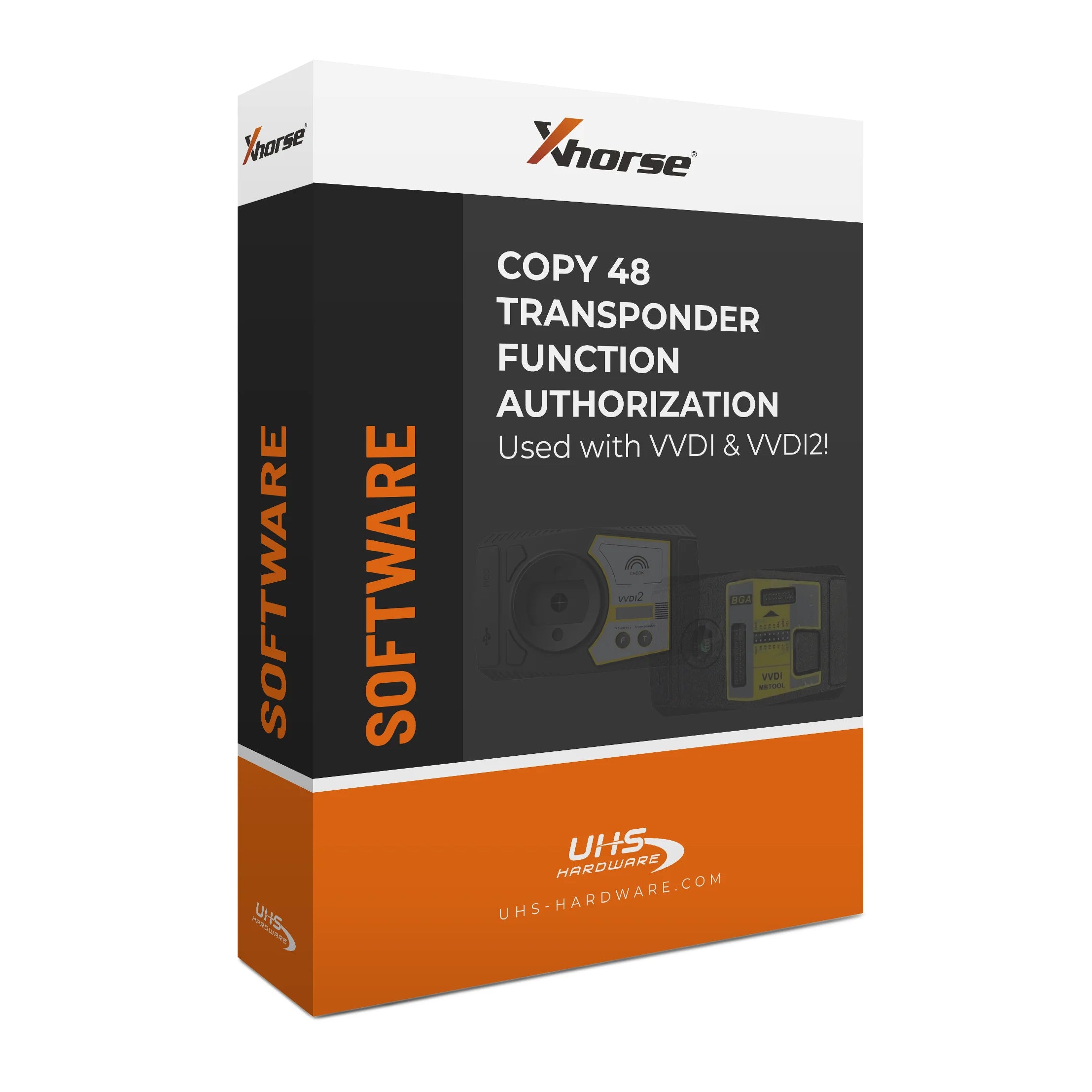 Xhorse - VV-03 - Copy 48 Transponder Function Authorization Software - Mini Key Tool - (Machine sold separately)