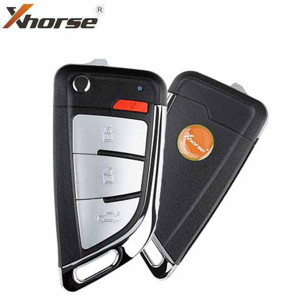 Xhorse - XEKF20EN - Super Remote / Knife Type / 4-Button Universal Flip Key / VVDI Super Chip for VVDI Tools