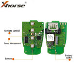 Xhorse - 2013-2019 Audi / 4-Button Smart Key / BCM2 / 754J / XSADJ1EN / Comfort Access / 315 MHz / 433 MHz / 868 MHz / No Soldering Required