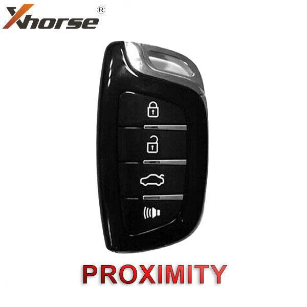 Xhorse - XSCS00EN / Smart Remote Key 4 Buttons Colorful Crystal Style