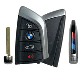 BMW BDC2-BDC3 4-button smart key, black with M Package trim