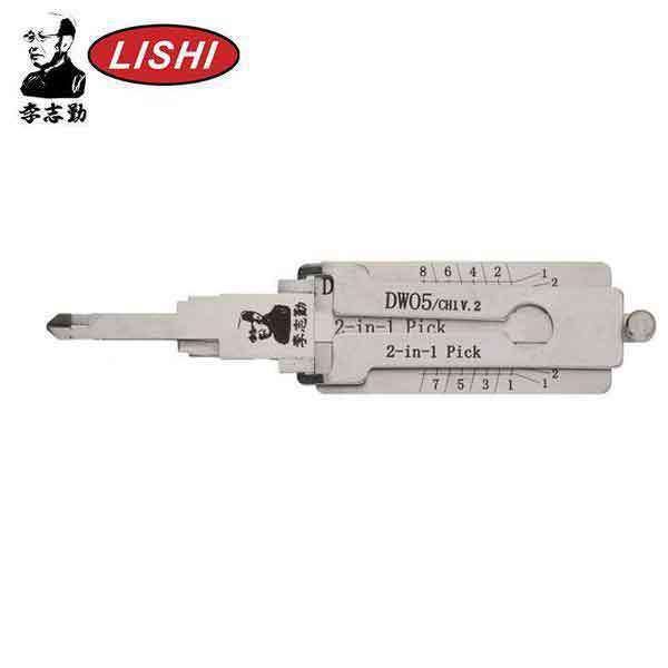ORIGINAL LISHI - CH1 DW04 DW05 GM / 2 Track / 2-In-1 Pick & Decoder