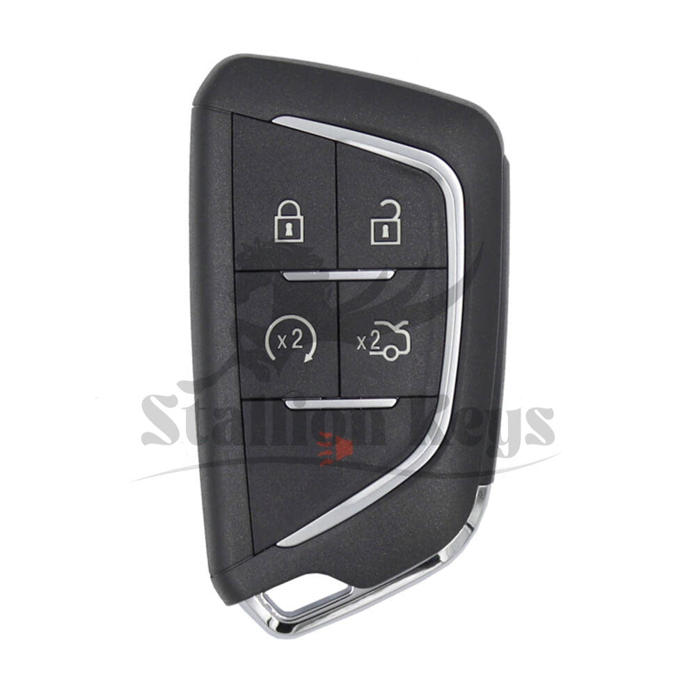 2020-2026 Cadillac CT4 / CT5 / 5-Button Smart Key / PN: 13536990 / YG0G20TB1 / 433 MHz / AFTERMARKET