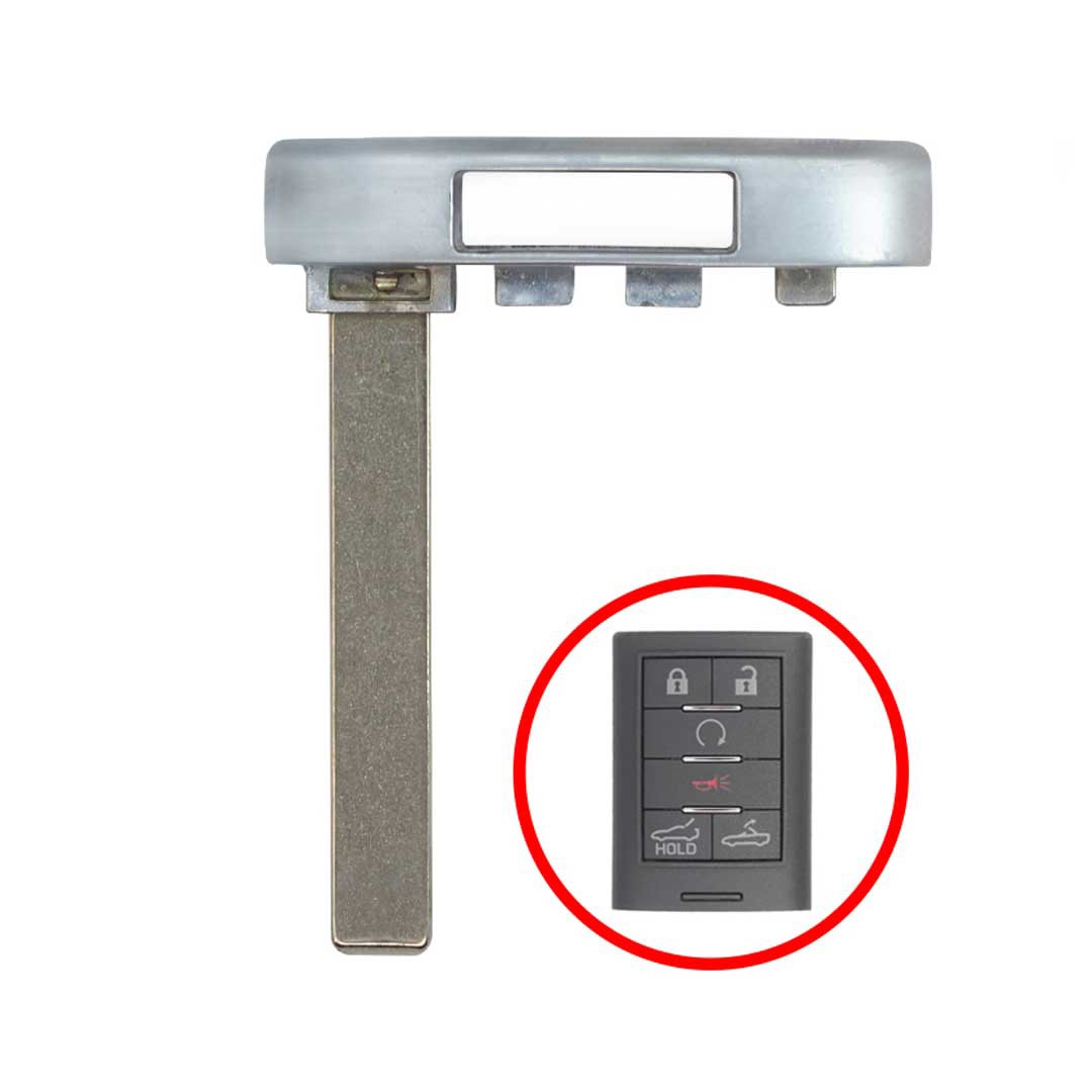 Cadillac / Chevrolet Emergency Key HU100