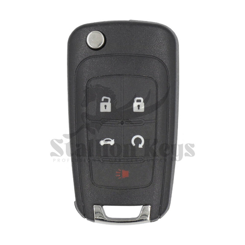 2010-2021 Buick / Chevrolet / GMC / 5-Button Remote Flip Key / PN: 591 ...
