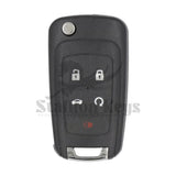 2010-2021 Buick / Chevrolet / 5-Button Flip Key / PN: 5921873 / OHT05918179 / PEPS / AFTERMARKET