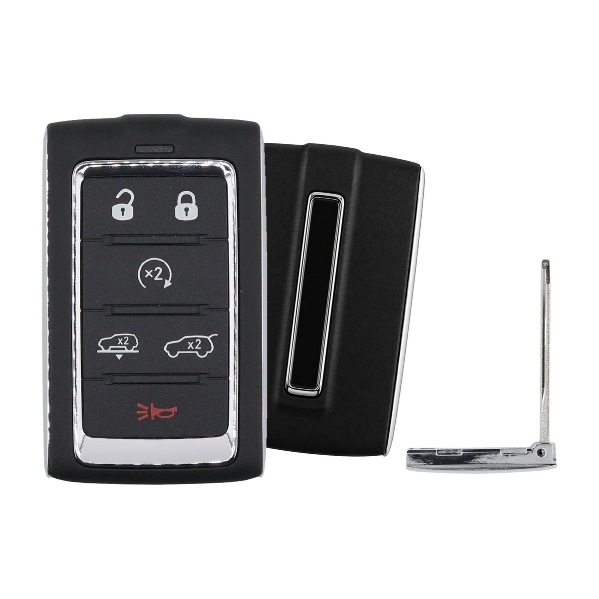 Jeep Wagoneer 6-Button Smart Key - Recase (no logo)