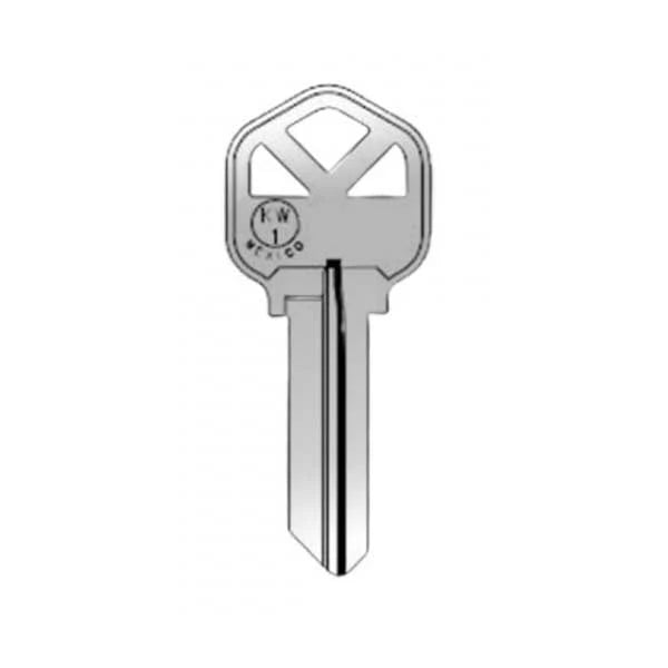 JMA - KW1 Keys - Nickel Finish Kwikset Key Blanks