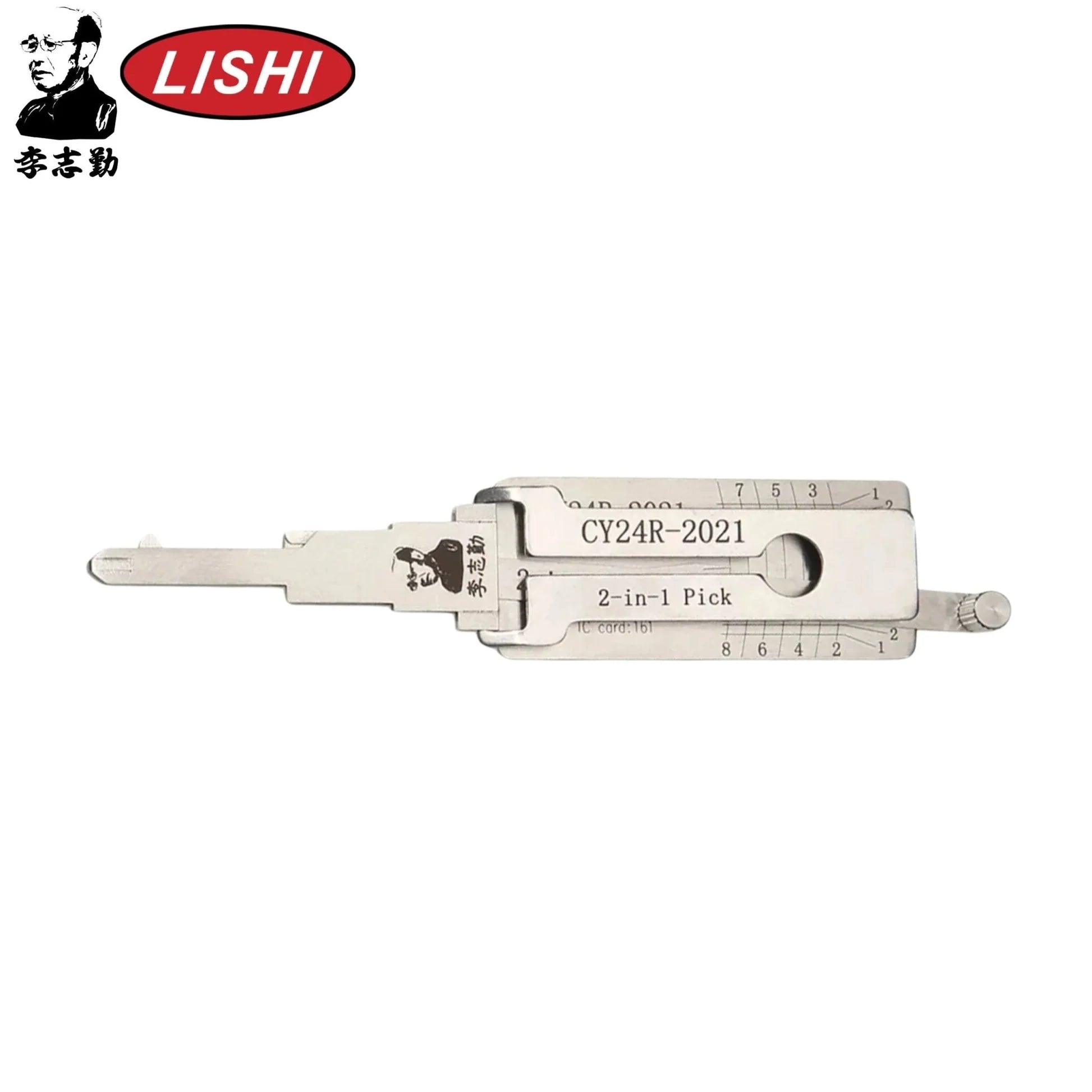 ORIGINAL LISHI - CY24R-AG 2021+ Jeep Grand Cherokee / 2-In-1 Pick & Decoder / Reverse / AG