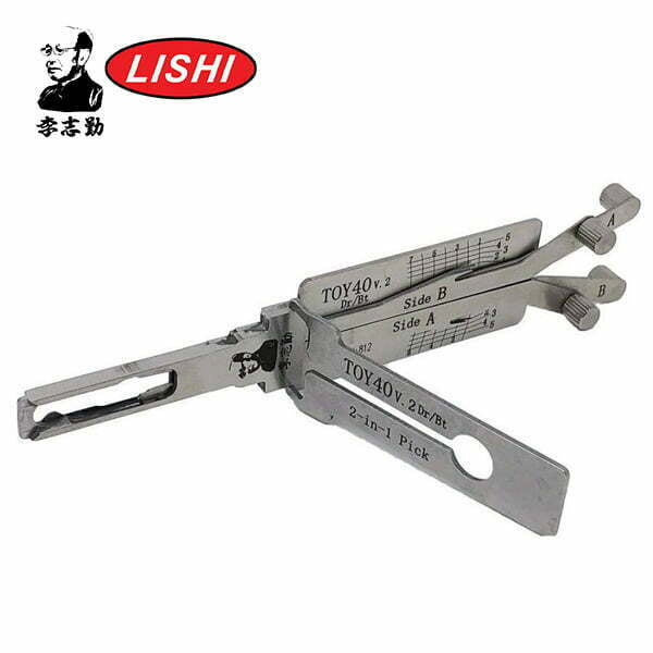 ORIGINAL LISHI - TOY40 Toyota / 2-in-1 Pick & Decoder / Quad Lifter / HS