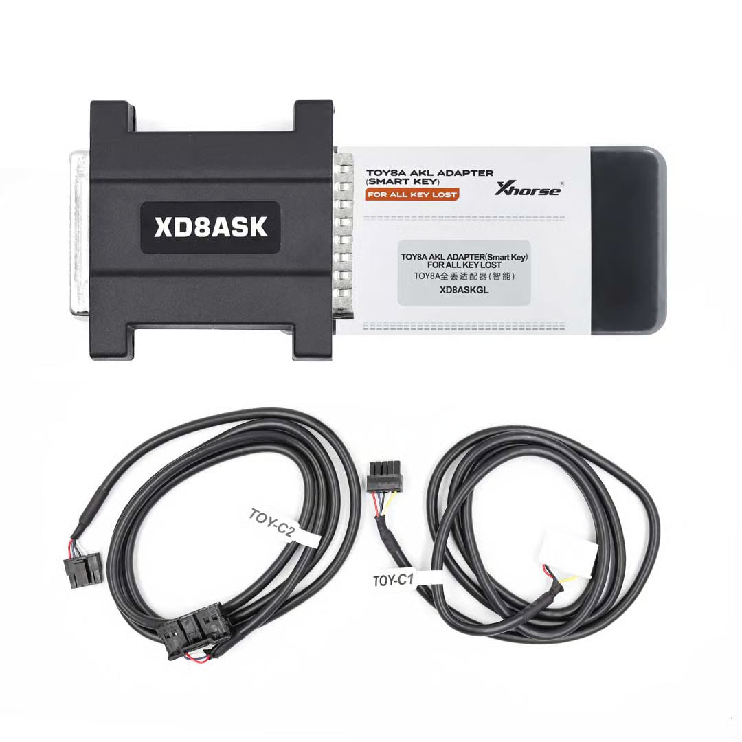 Xhorse - TOY8A AKL Toyota 8A Smart Key Adapter for All Key Lost work with Key Tool Plus XD8ASKGL