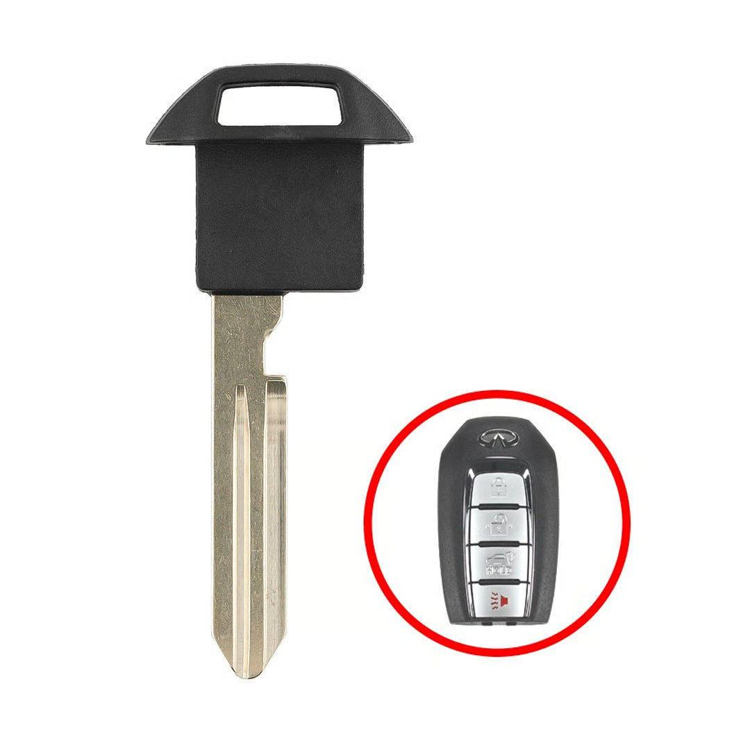 Infiniti Emergency Smart Remote Key Blade
