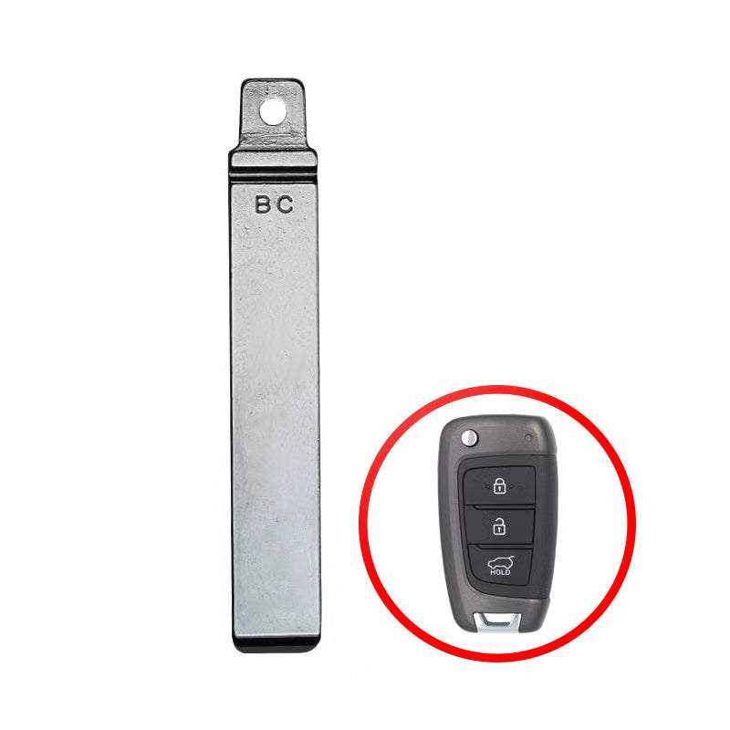 Hyundai Flip Remote Key Blade KK12