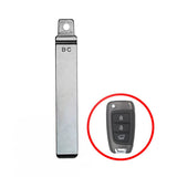 Hyundai Flip Remote Key Blade KK12