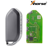 Xhorse QI.Y EV Smart Key XSKA85EN Pearl White / XSKA86EN Basalt Gray, 4 buttons, XM38 - Basalt Gray