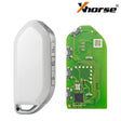 Xhorse QI.Y EV Smart Key XSKA85EN Pearl White / XSKA86EN Basalt Gray, 4 buttons, XM38 - Pearl White