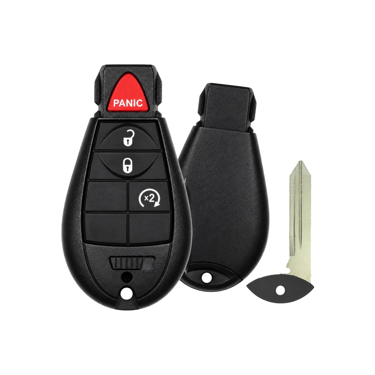 2013-2024 Ram 1500 2500 3500 4-Button Fobik Key GQ4-53T 56046955AG