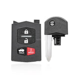 2005-2014 Mazda / Flip Remote Key Head and SHELL / PN: G2YA-76-2GBX (NON-TRANSPONDER) AFTERMARKET
