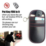GTL - Faraday Bag for Key Fob Car RFID Signal Blocking Pouch Protector Anti-theft