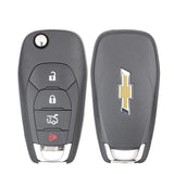 2016-2019 Chevrolet Cruze / 4-Button Flip Key / PN: 5933402 / LXP-T004 / XL8 / 433 MHz / OEM REFURB