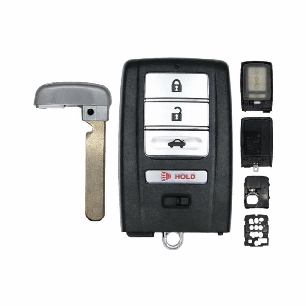 2014-2020 Acura ILX, RLX, TLX, / Acura MDX & RDX / Smart Key Shell 4B with Emergency Key / AFTERMARKET