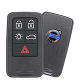 2007-2017 Volvo S60 / V60 / XC60 / 5-Button Smart Key / PN: 30659637 / KR55WK49264 / Non Smart / Approach Lights / 434 MHz /OEM REFURB