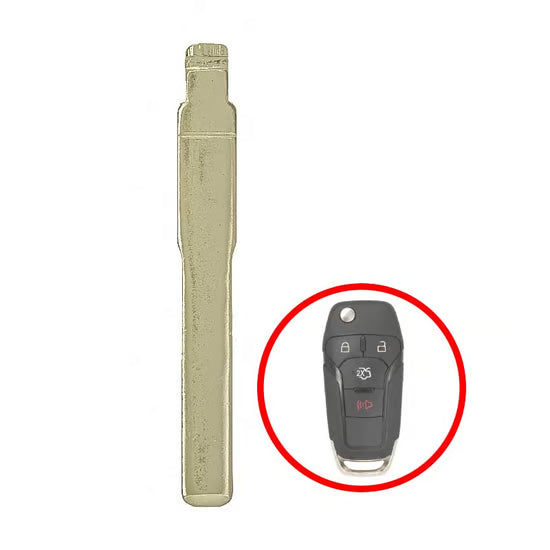 2013-2019 Ford Remote Flip Key Blade / HU101 / PN: 164-R7986 / AFTERMARKET
