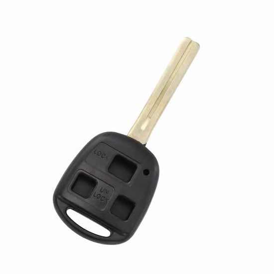1998-2008 Lexus / 3-Button Remote Head Key SHELL / TOY48 / TALL Blade / AFTERMARKET