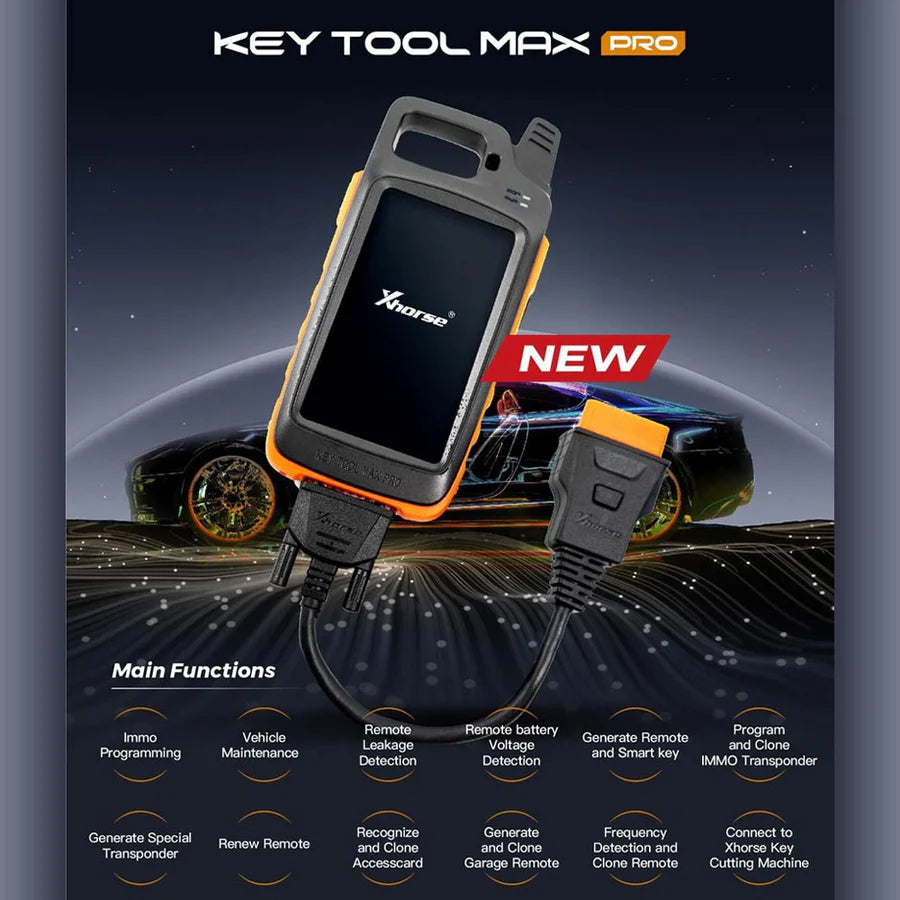 VVDI Key Tool MAX Pro - Built-in OBD and CANFD Modules